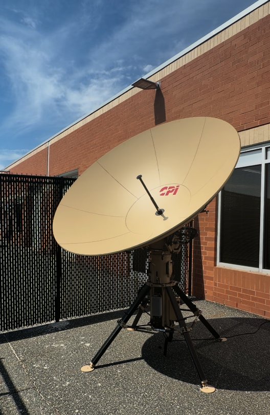 CPI MOCAT antenna at Aberdeen Proving Ground